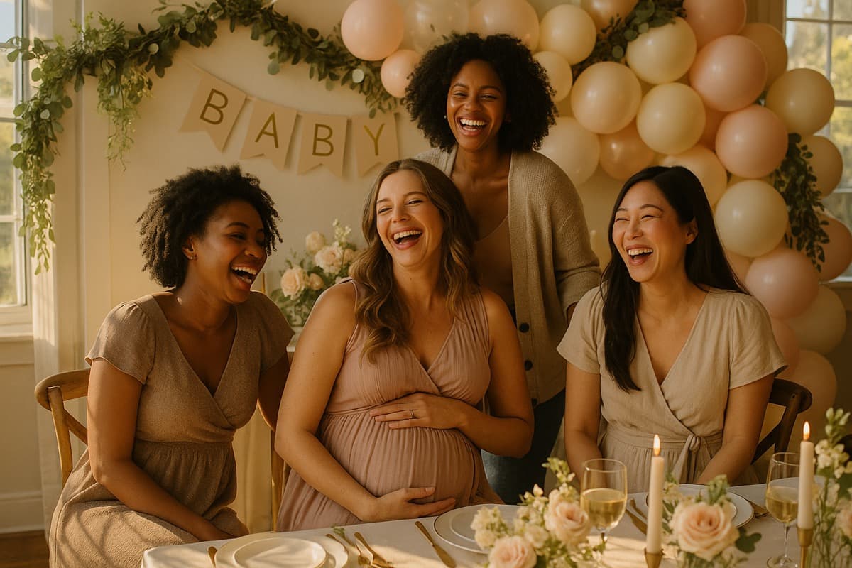 Baby shower celebration